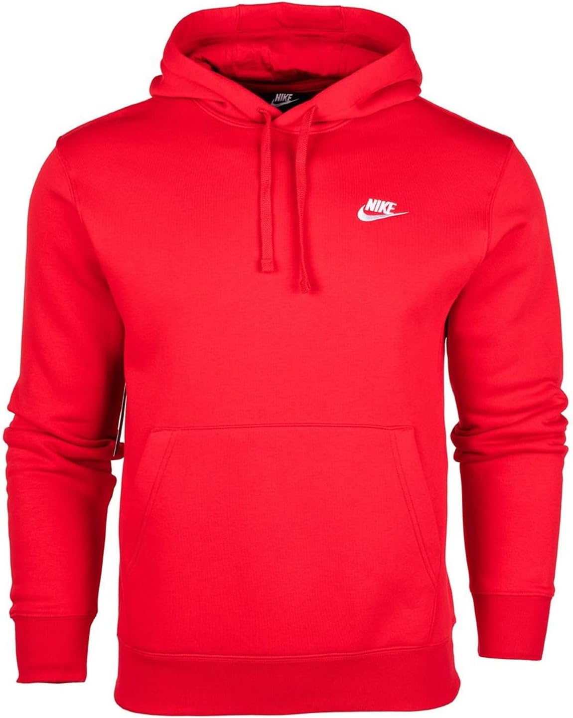 Nike University Red Pull Over Hoodie, Size Large