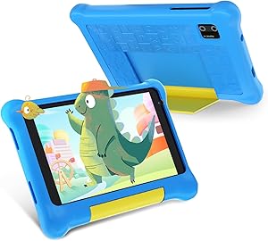 Kids Tablet 7 Inch Android with Parental Control and Proof Case