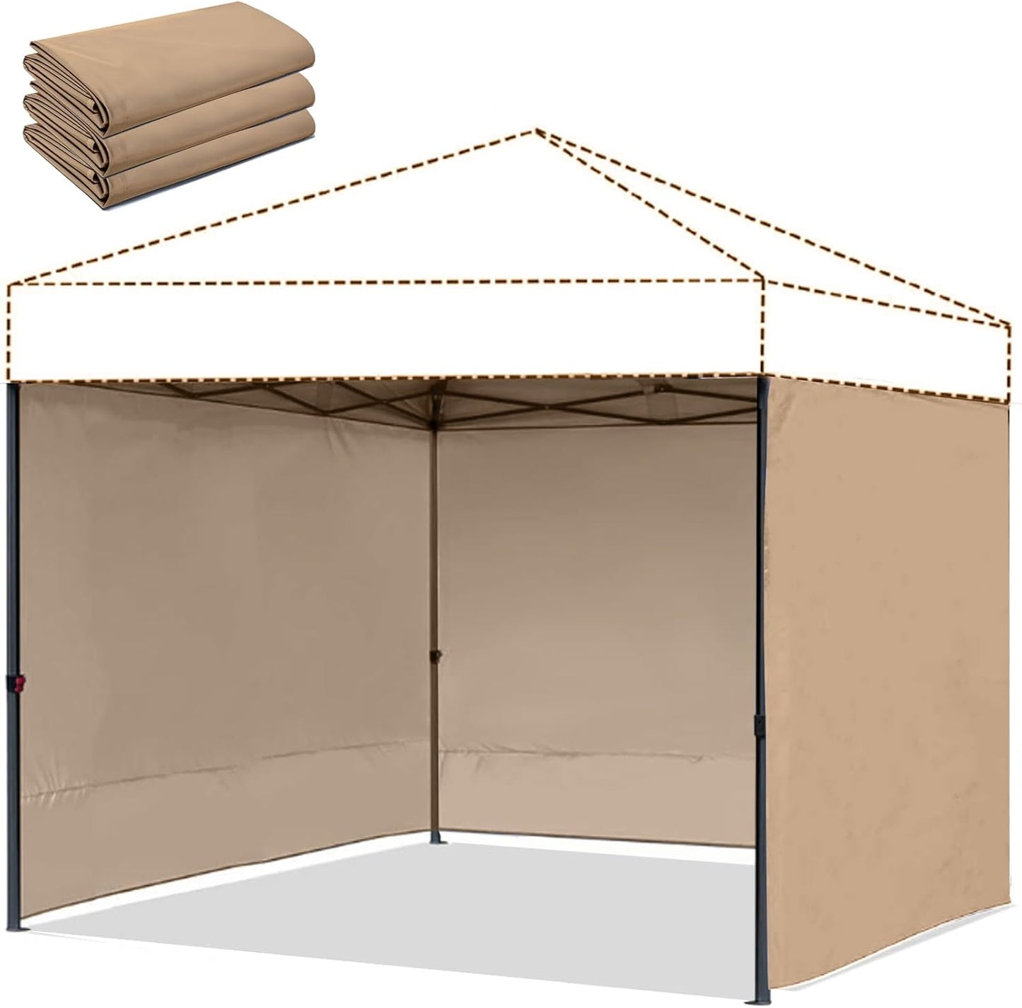 10x10 FT Instant Canopy Tent Sidewall for Outdoor Events