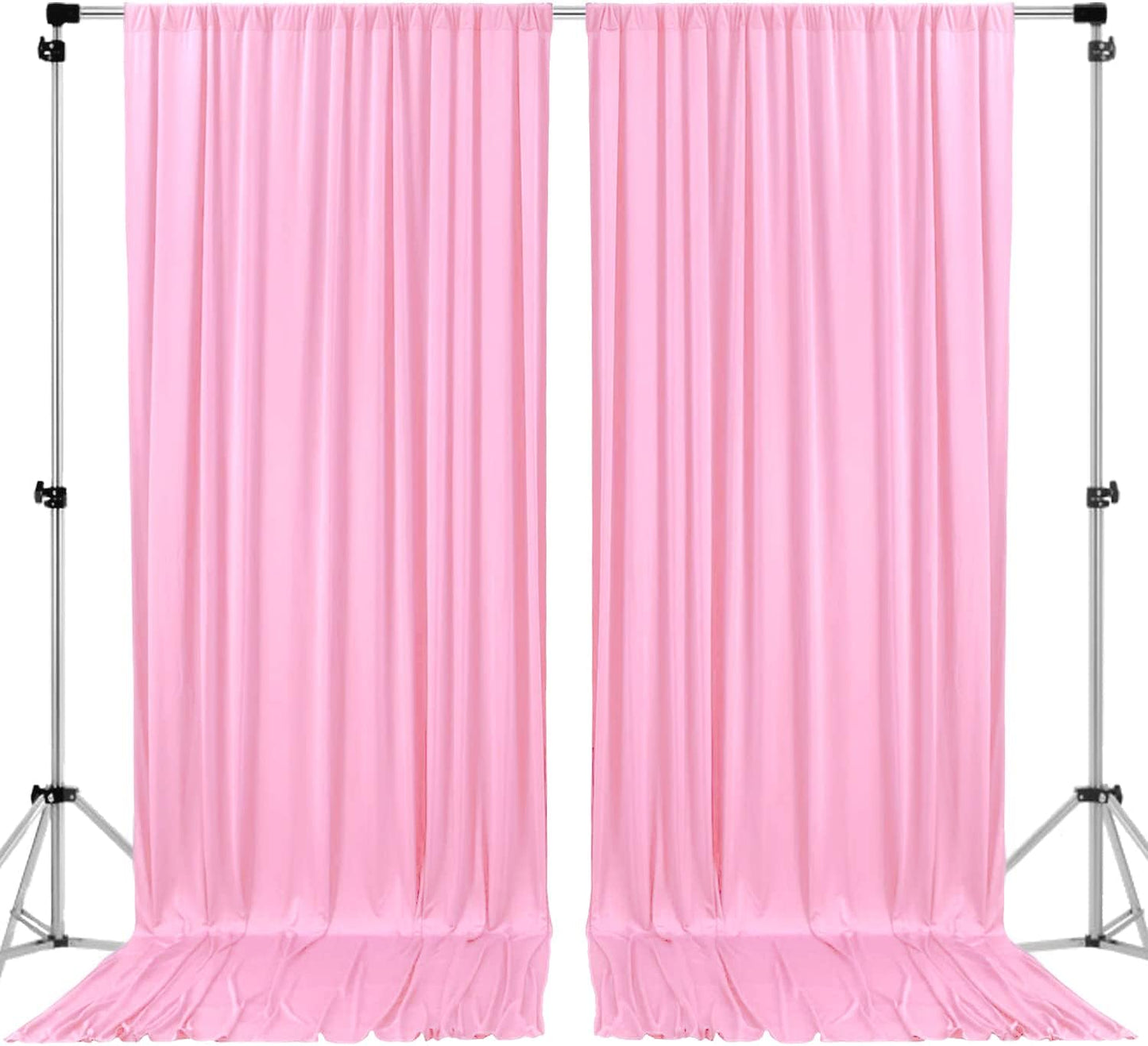 10ft x 8ft IFR Polyester Backdrop Drapes for Events and Home