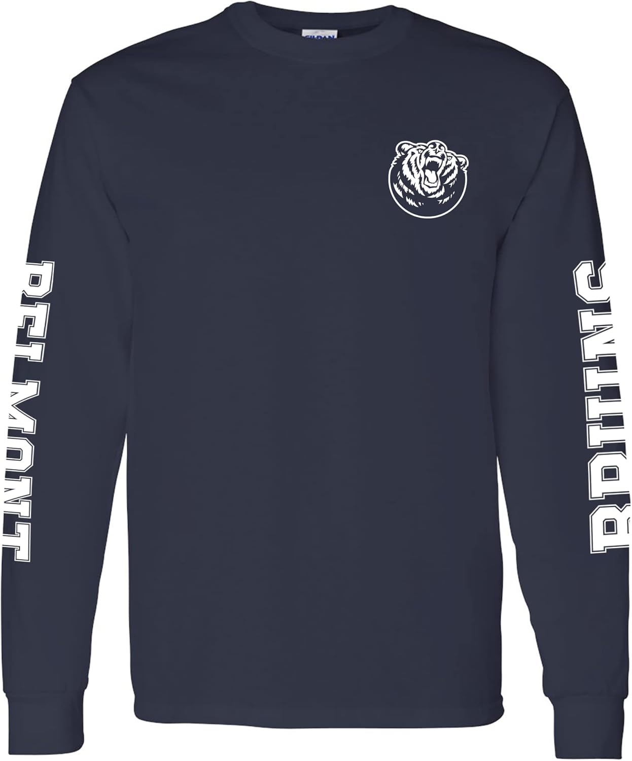 NCAA Double Sleeve Print Long Sleeve T Shirt for College Fans