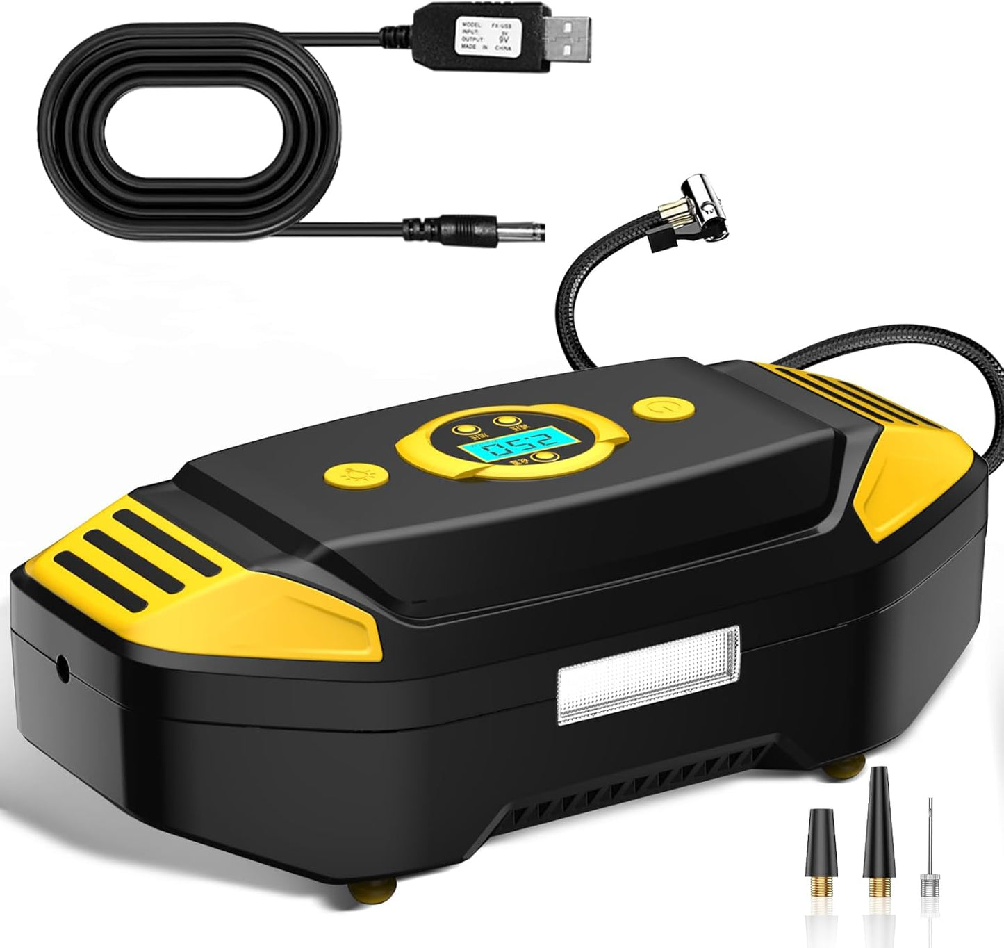 Portable Tire Inflator 150 PSI - LONLEEYU