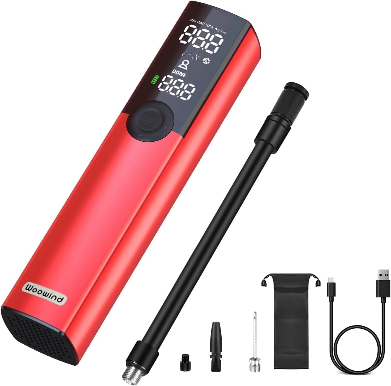 Pro Electric Bike Pump, Inflate to 150PSI Effortlessly