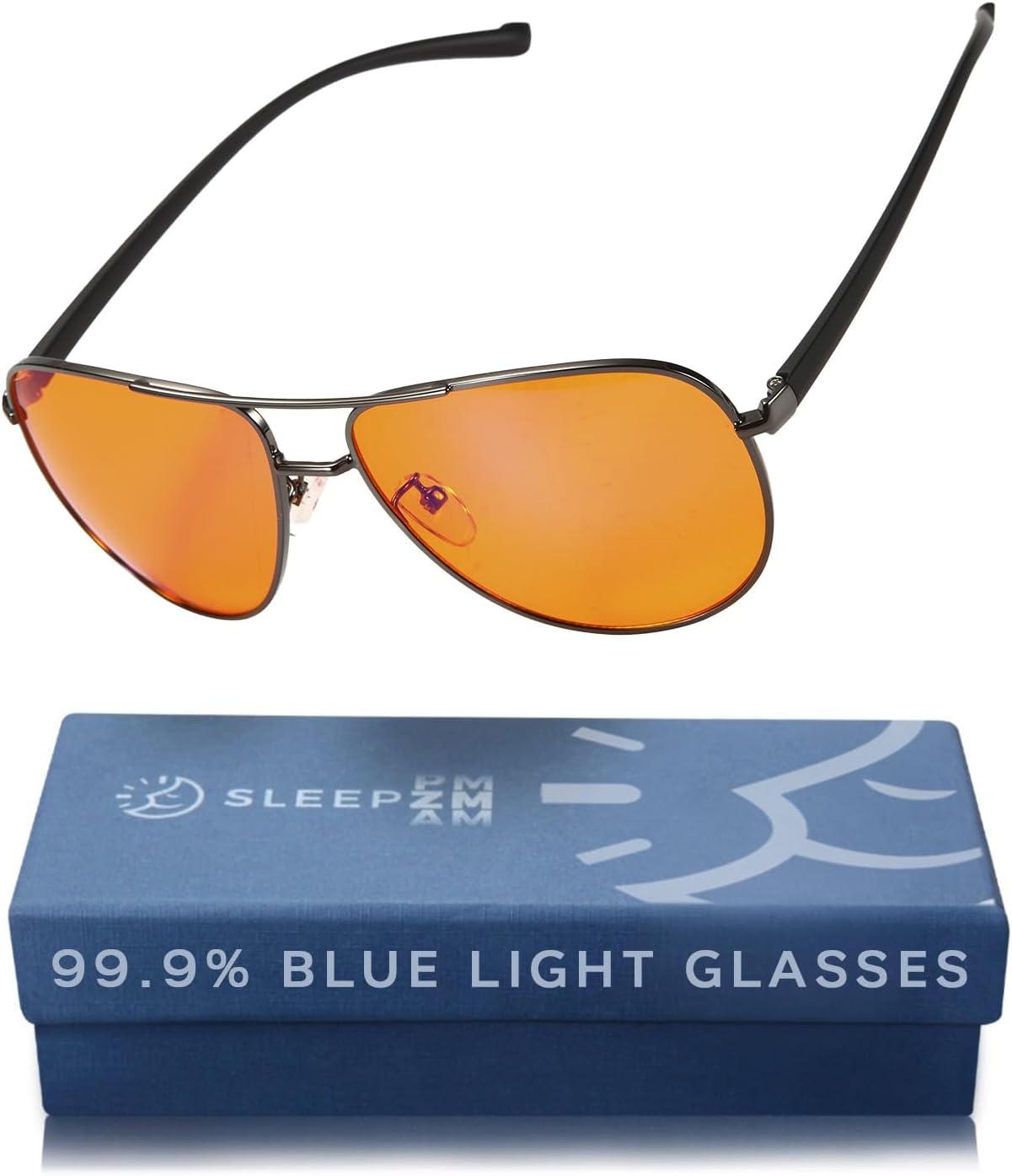Blue Light Blocking Glasses for Better Sleep and Eye Protection