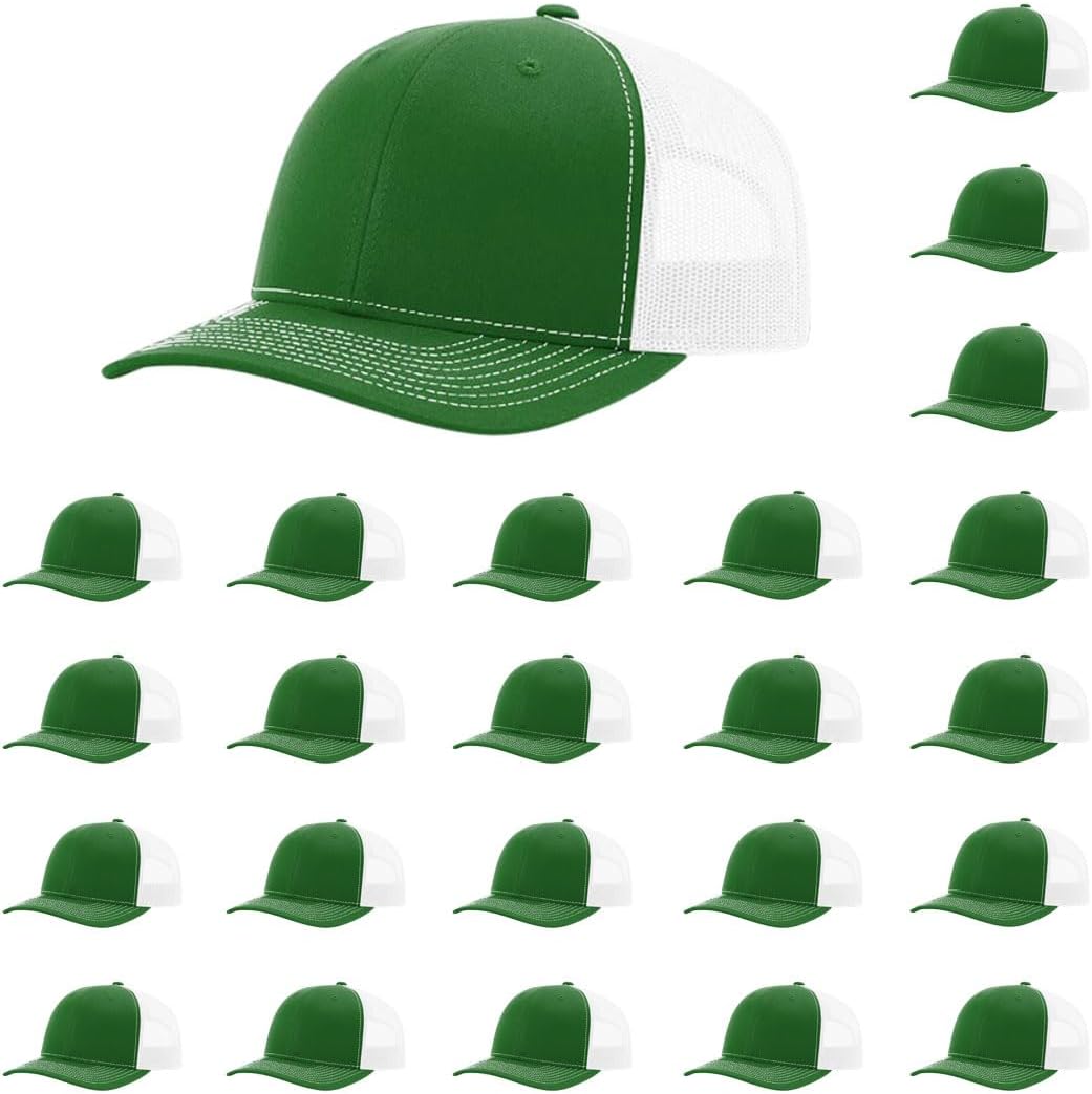 Richardson 112 Classic Six-Panel Adjustable Snapback Trucker Cap