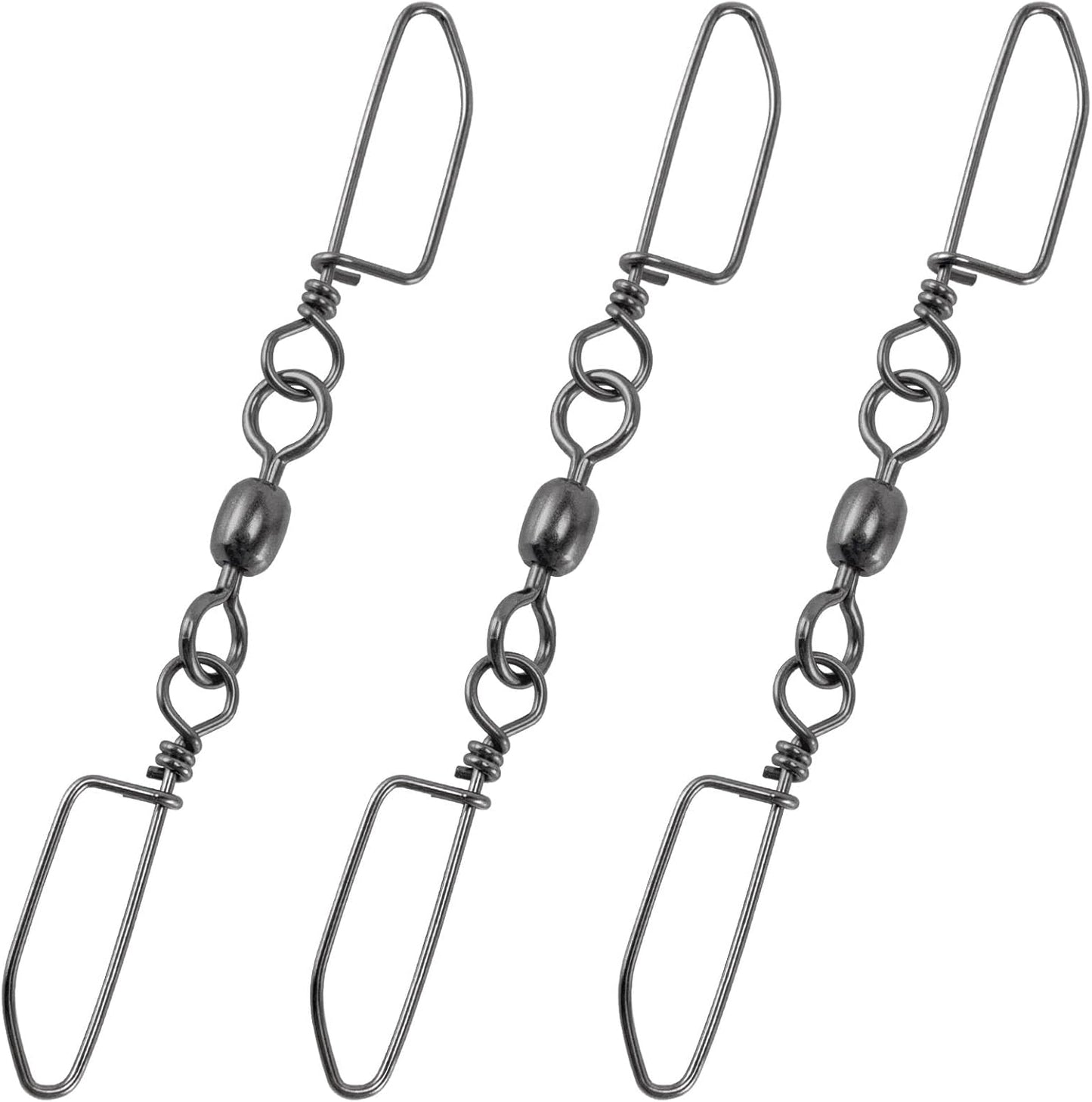 Alwonder 30-Pack High Strength Snap Swivels