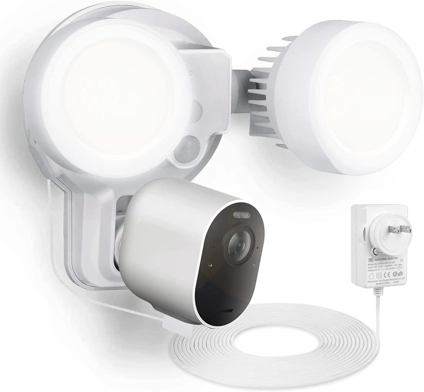Wasserstein 3-in-1 Floodlight and Charger for Arlo Cameras