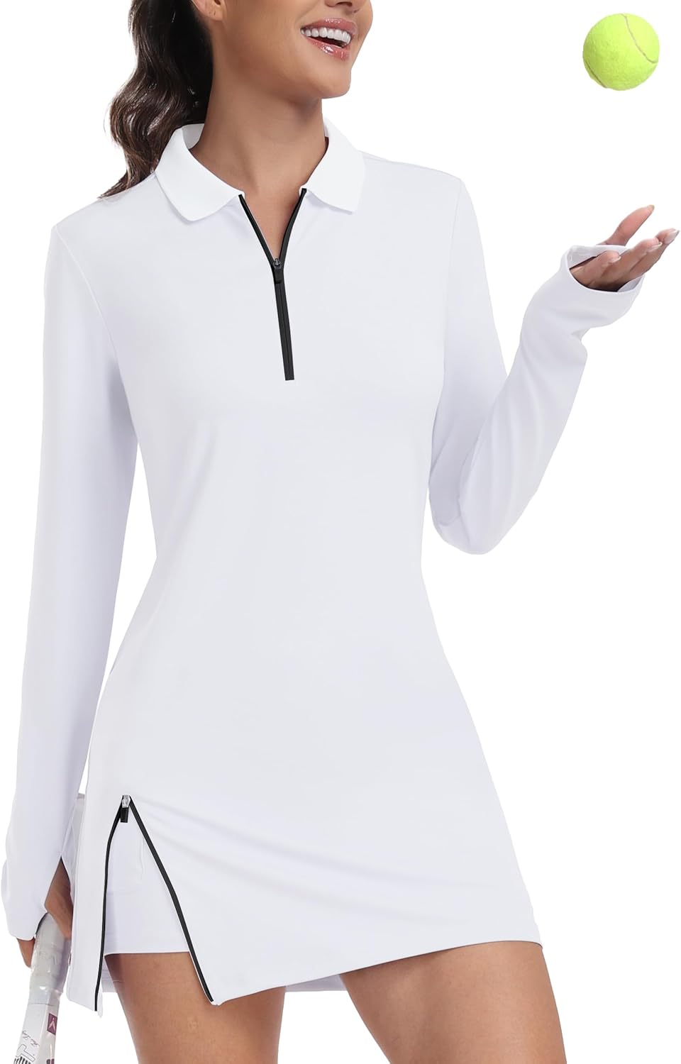 Hiverlay Tennis Dresses for Women with Built in Shorts and Pockets