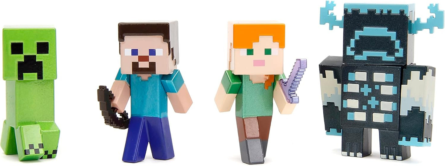 Minecraft 4-Pack Collectible Figures - Iconic Characters for All