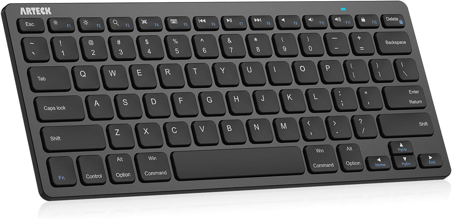 Arteck Ultra-Slim Keyboard - Multi-Device Compatibility