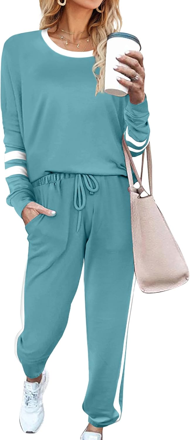 Aloodor Sweatsuit for Women: Stylish 2 Piece Loungewear Set