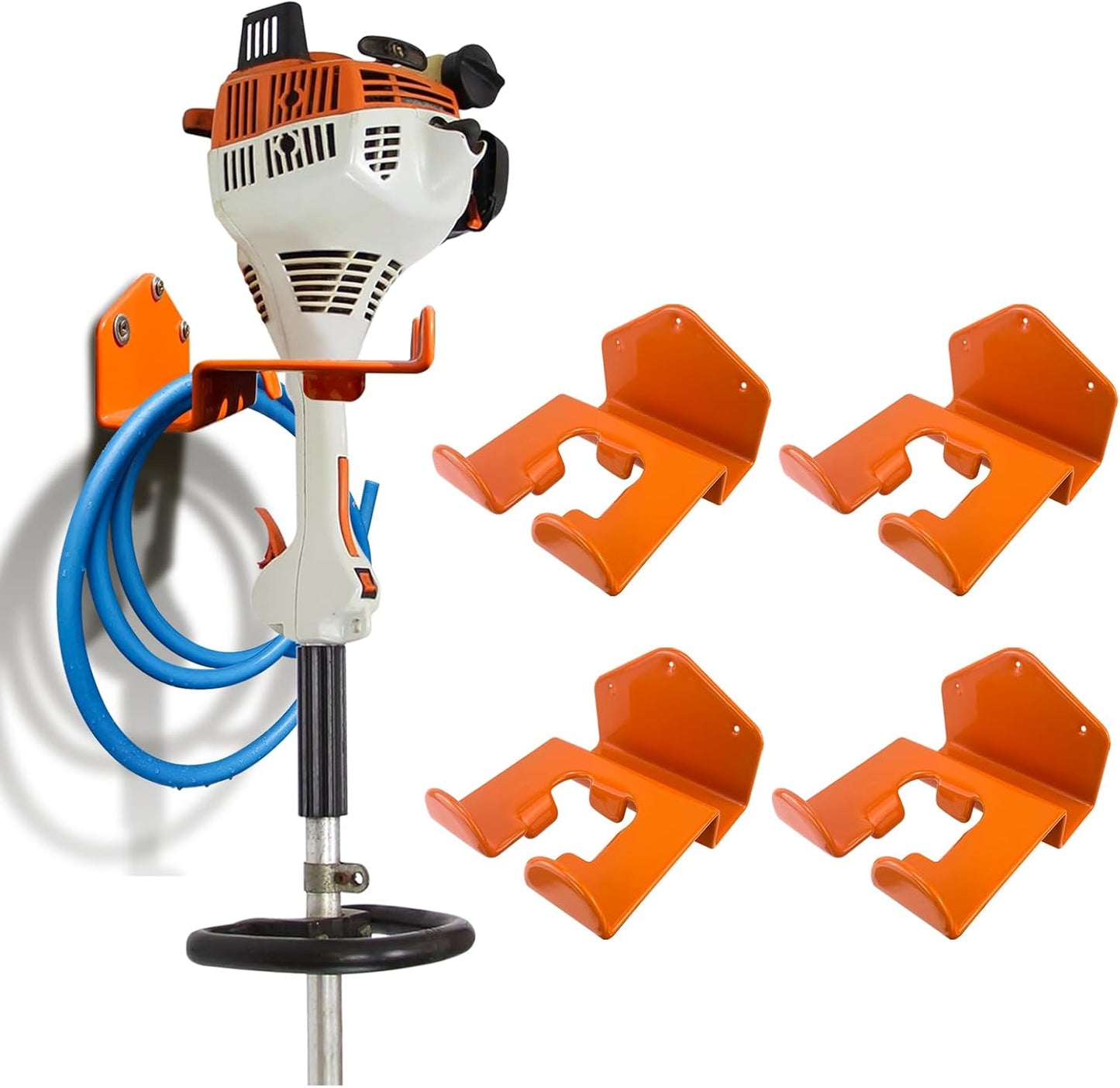 Heavy Duty Weed Eater Hanger for Wall Storage Organization