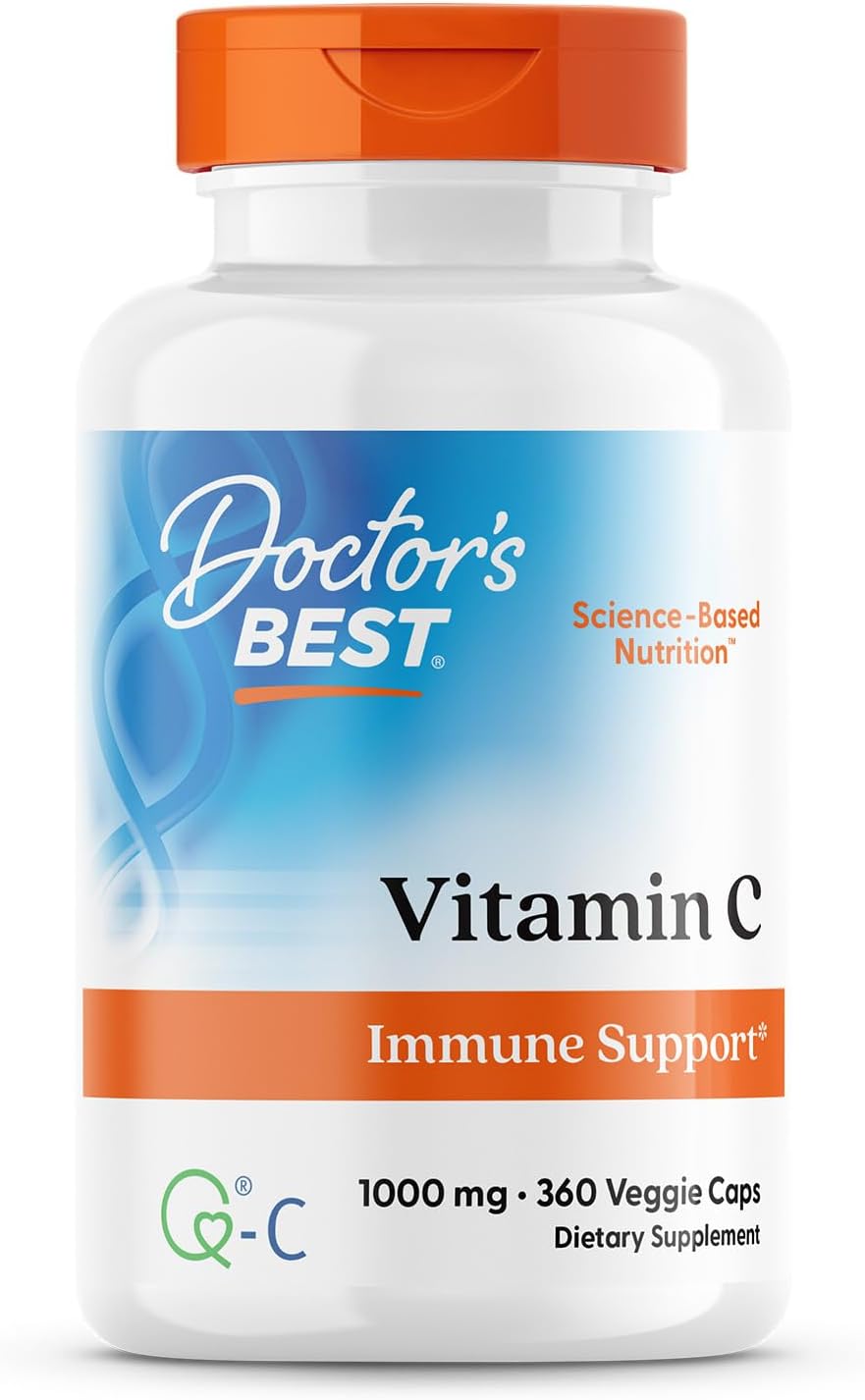 Doctor's Best Vitamin C with Q-C for Immune Support and Health