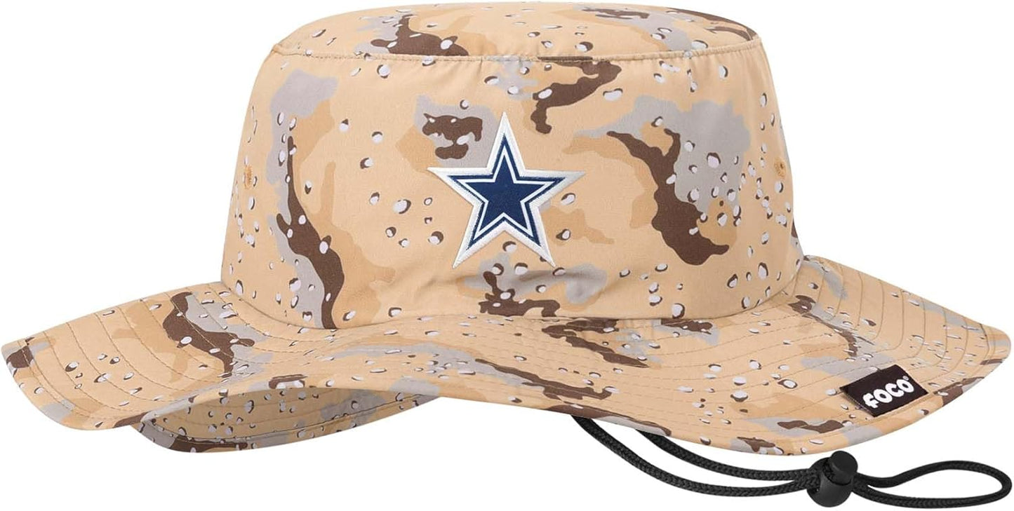 FOCO Men's NFL Team Logo Sport Outdoor Sun Bucket Boonie Hat Review