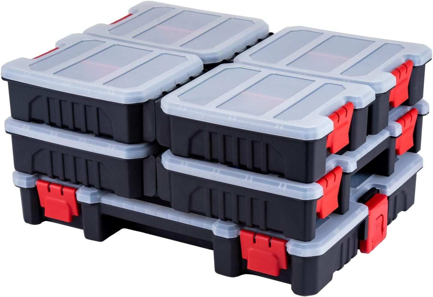 7-Pack Organizer Set for Multi-Size Storage Boxes and Crafts
