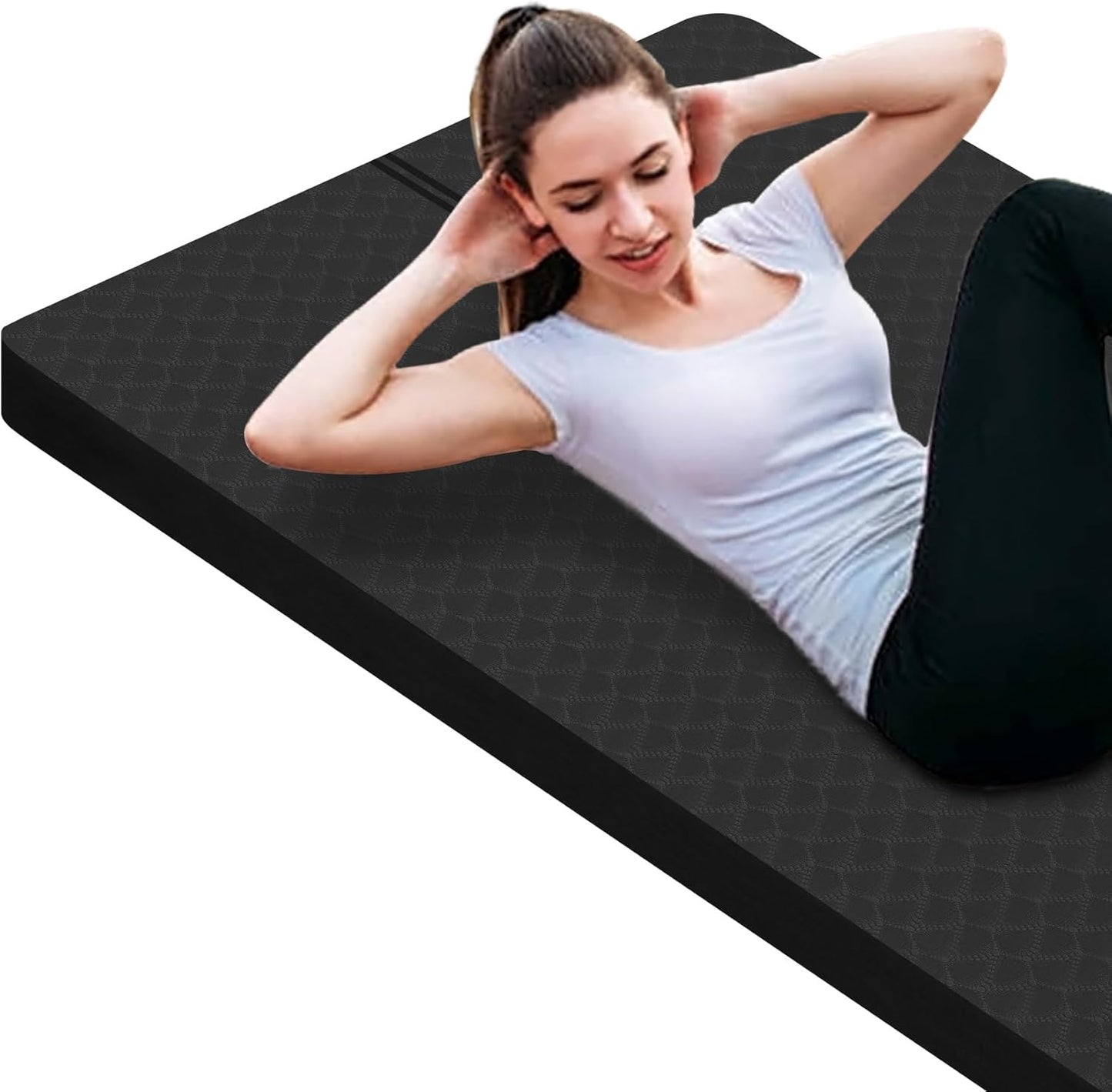 nuveti Thick Exercise Mat - Ultimate Comfort for Workouts