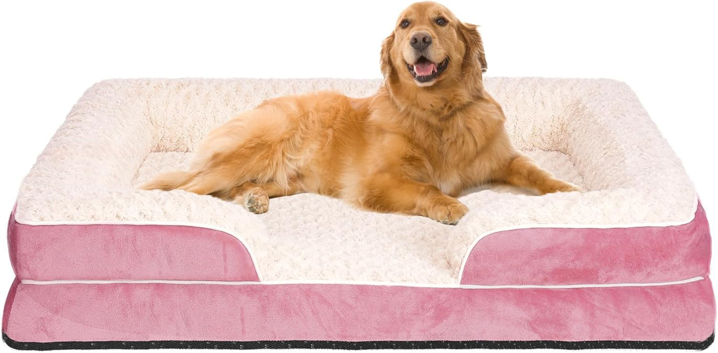 Orthopedic Dog Bed for Large Medium Sized Dogs with Comfort
