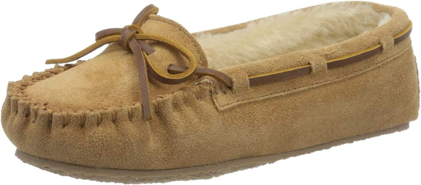 Minnetonka Women's Cally Moccasin Slipper for Cozy Comfort