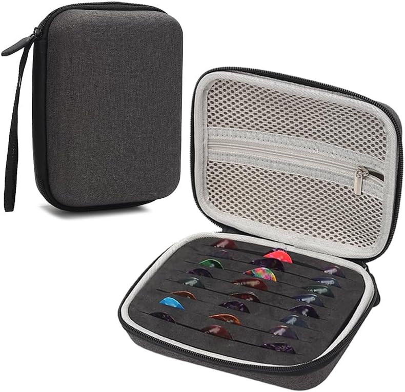 Compact Guitar Pick Case: Organize Picks Easily!