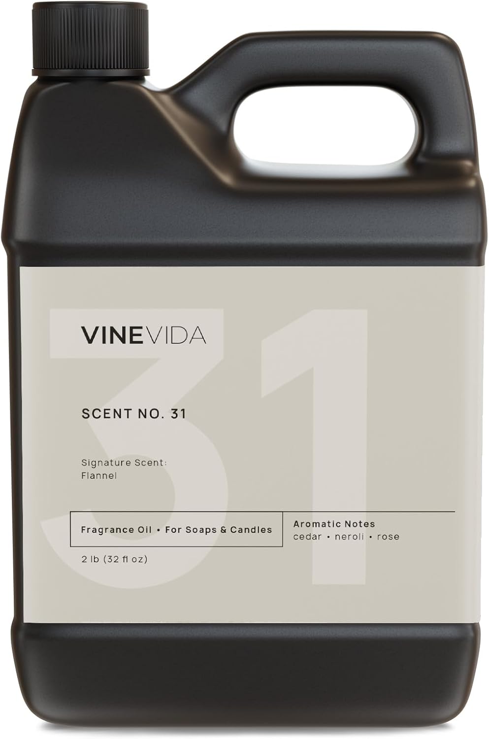 VINEVIDA Flannel Fragrance Oil for Candle Making - 32oz Quality