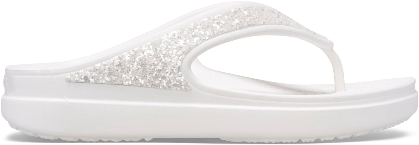 Crocs Sloane Embellished Wedge Flip Flops for Women