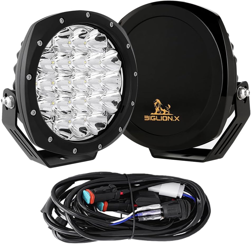 7Inch Round LED Offroad Lights 210W 32000LM for Vehicles