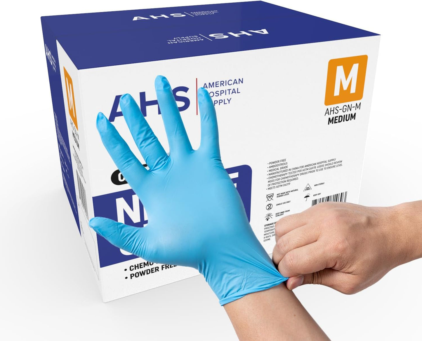 Nitrile Gloves Pack - Chemo-Rated Medical-Grade Examination Gloves