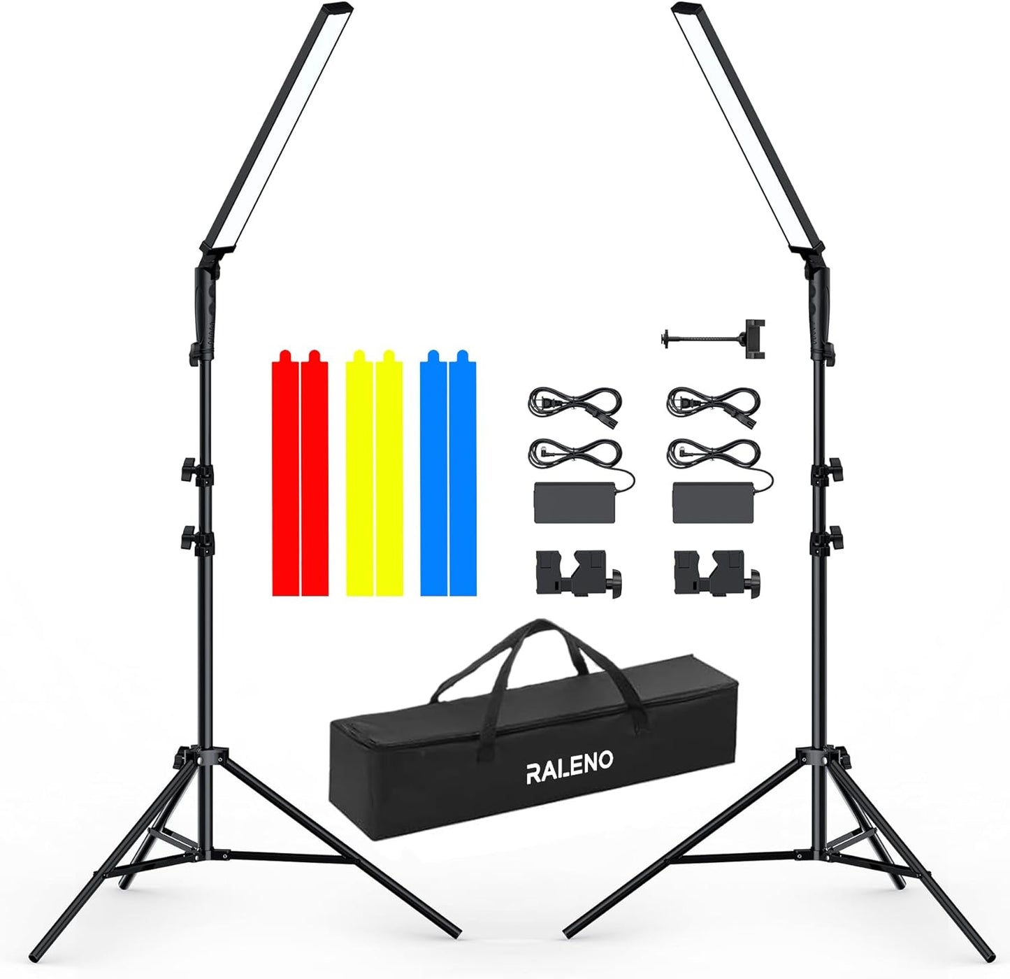 RALENO LED Photography Lighting Kit for Stunning Visuals