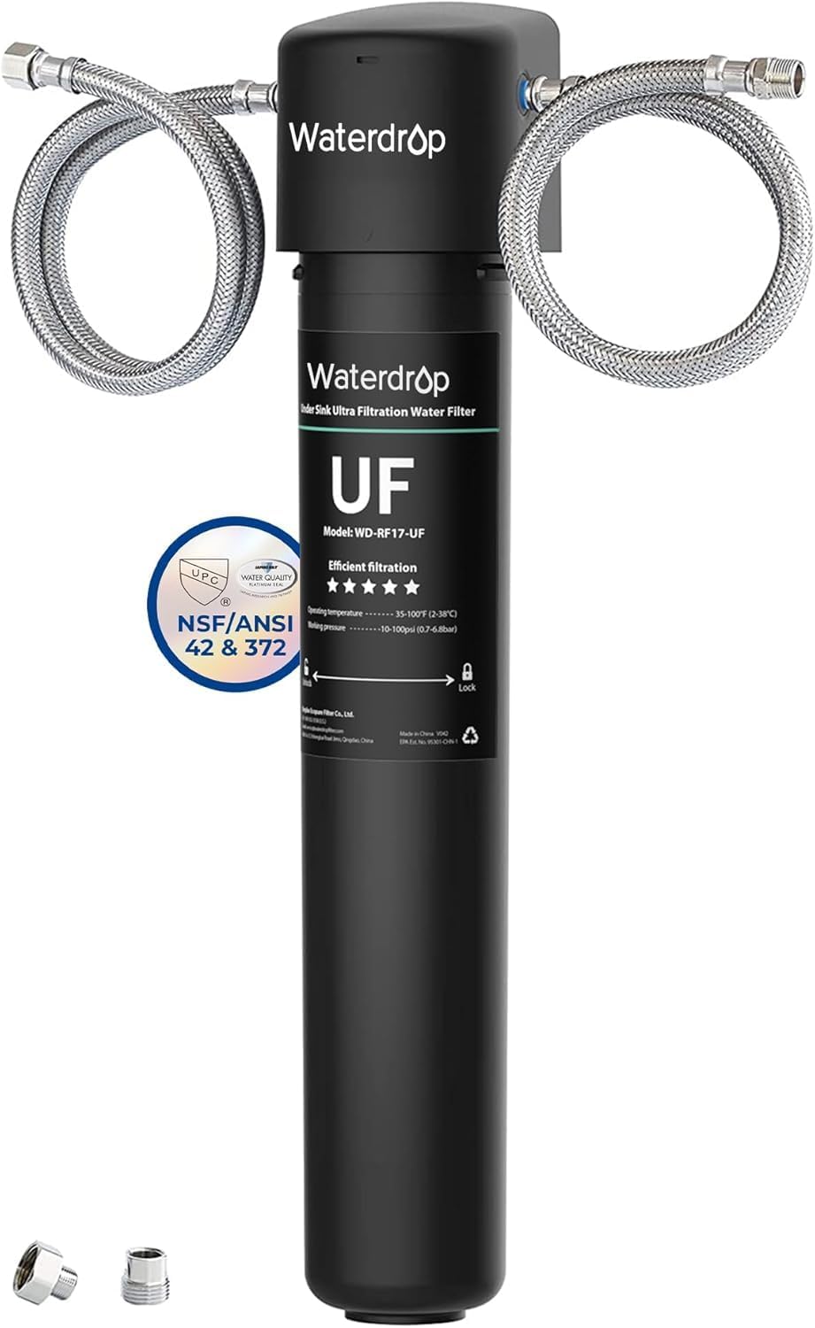 Waterdrop 17UA-UF Under Sink Water Filter for Pure Drinking Water