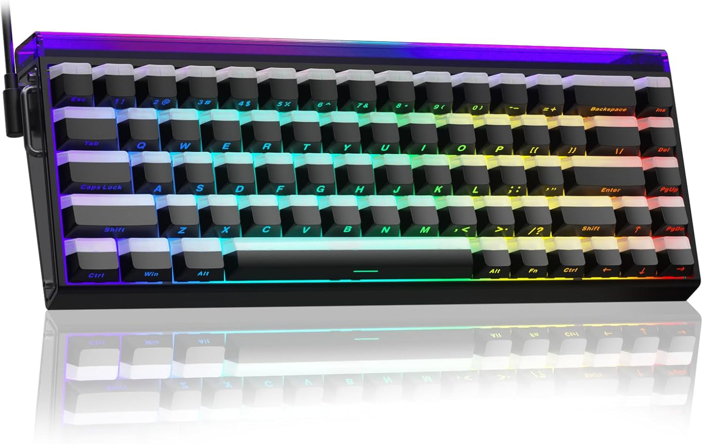 AULA Hero 68 HE Wired Gaming Keyboard with RGB Backlit Light Box