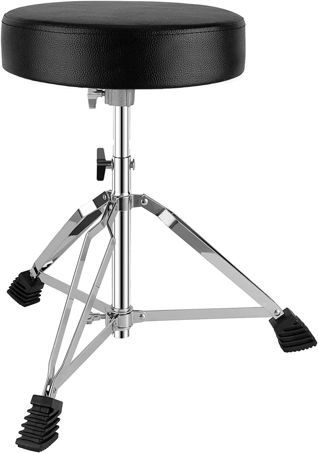 Adjustable Drum Throne with Padded Seat for Musicians Comfort