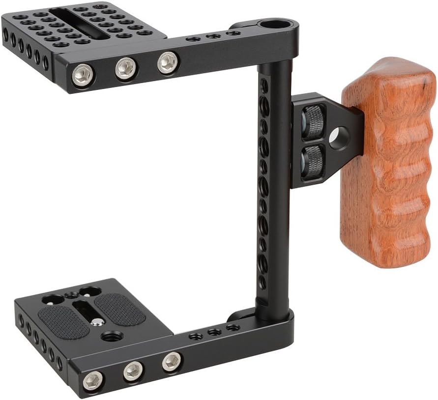CAMVATE DSLR Video Camera Cage Stabilizer Rig with Handle