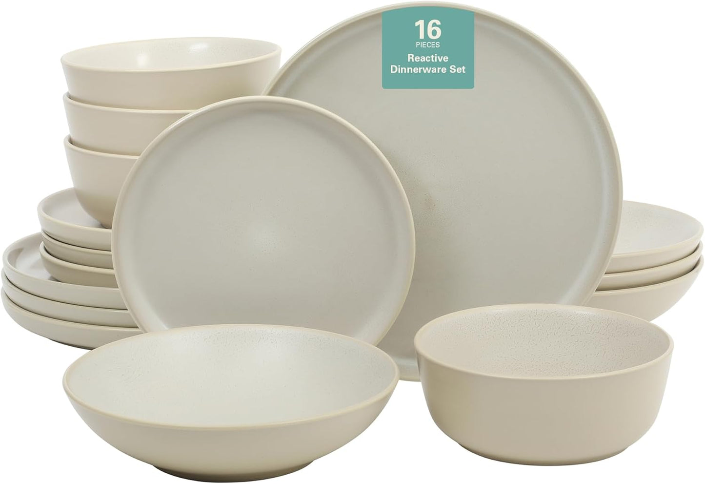 Gibson Elite Tribeca Loft 16-Piece Dinnerware Set for Modern Dining