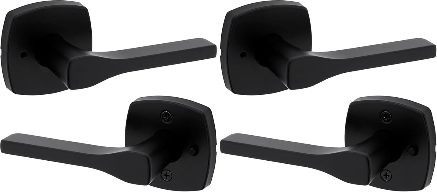 Kwikset Tripoli Lever Interior Privacy Door Handle for Bedrooms
