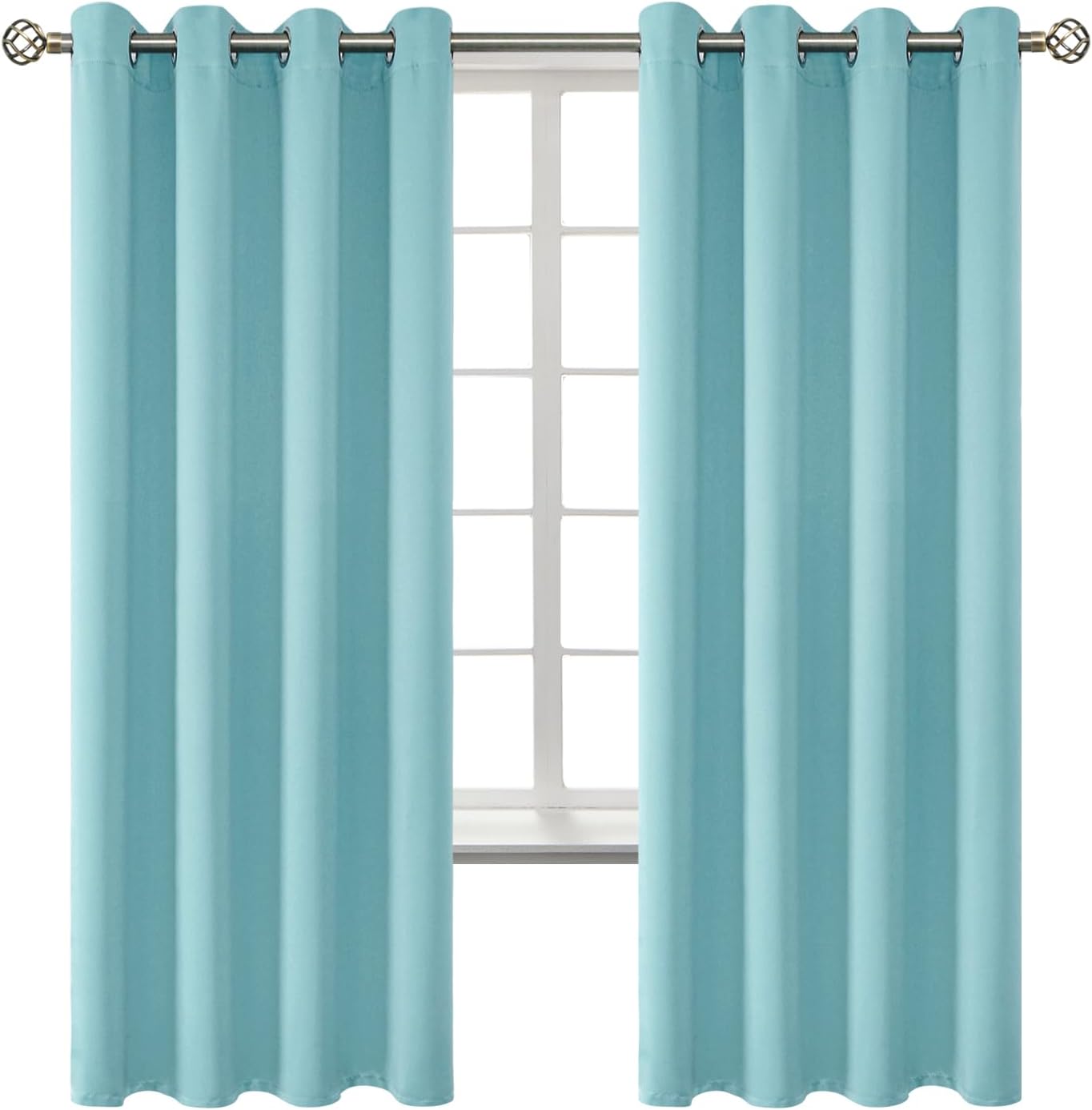 BGment Blackout Curtains - Grommet Thermal Insulated Panels