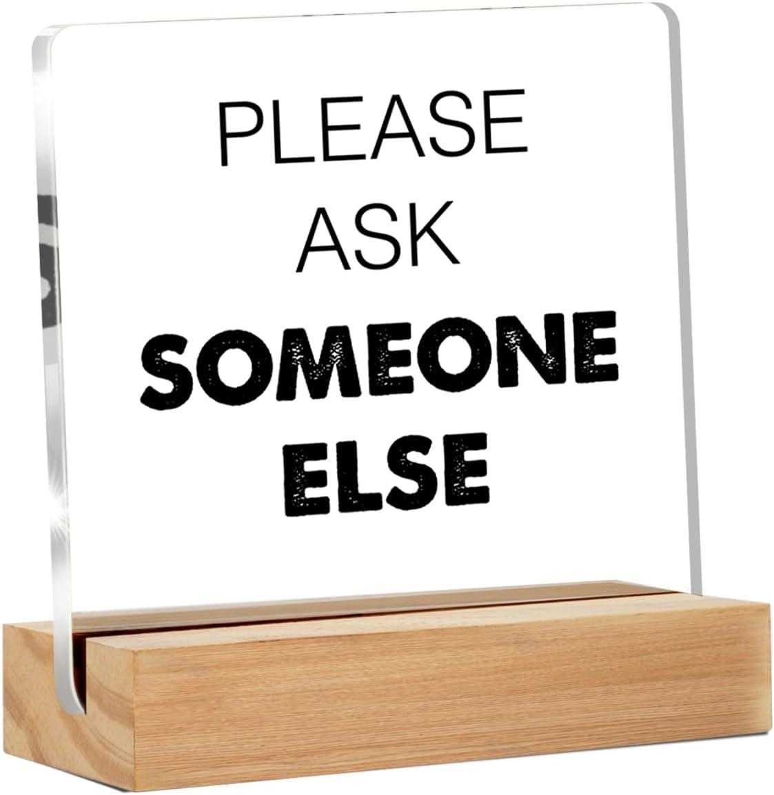 Clear Desk, Clear Mind Desk Sign