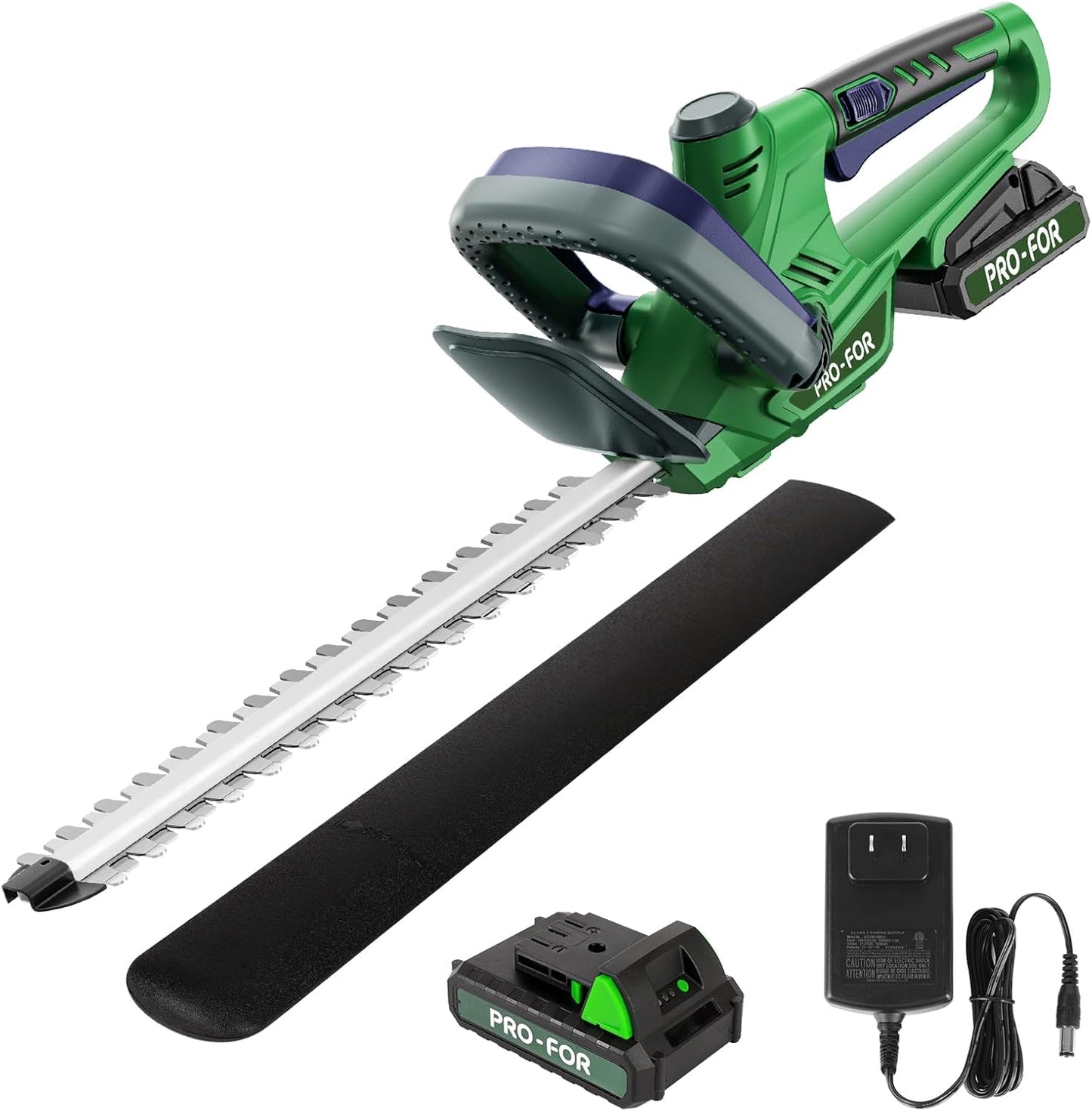 20V Max Cordless Hedge Trimmer with Dual-Action Blade Power