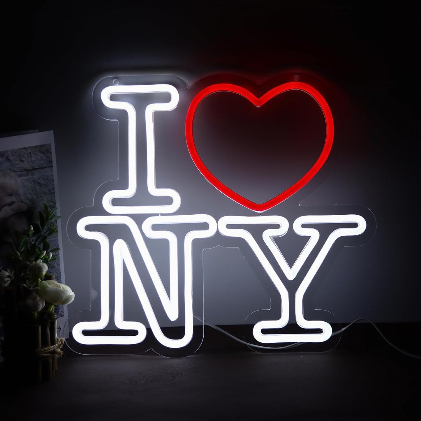 Love NY Neon Signs for Wall Decor - Perfect LED Light Gift