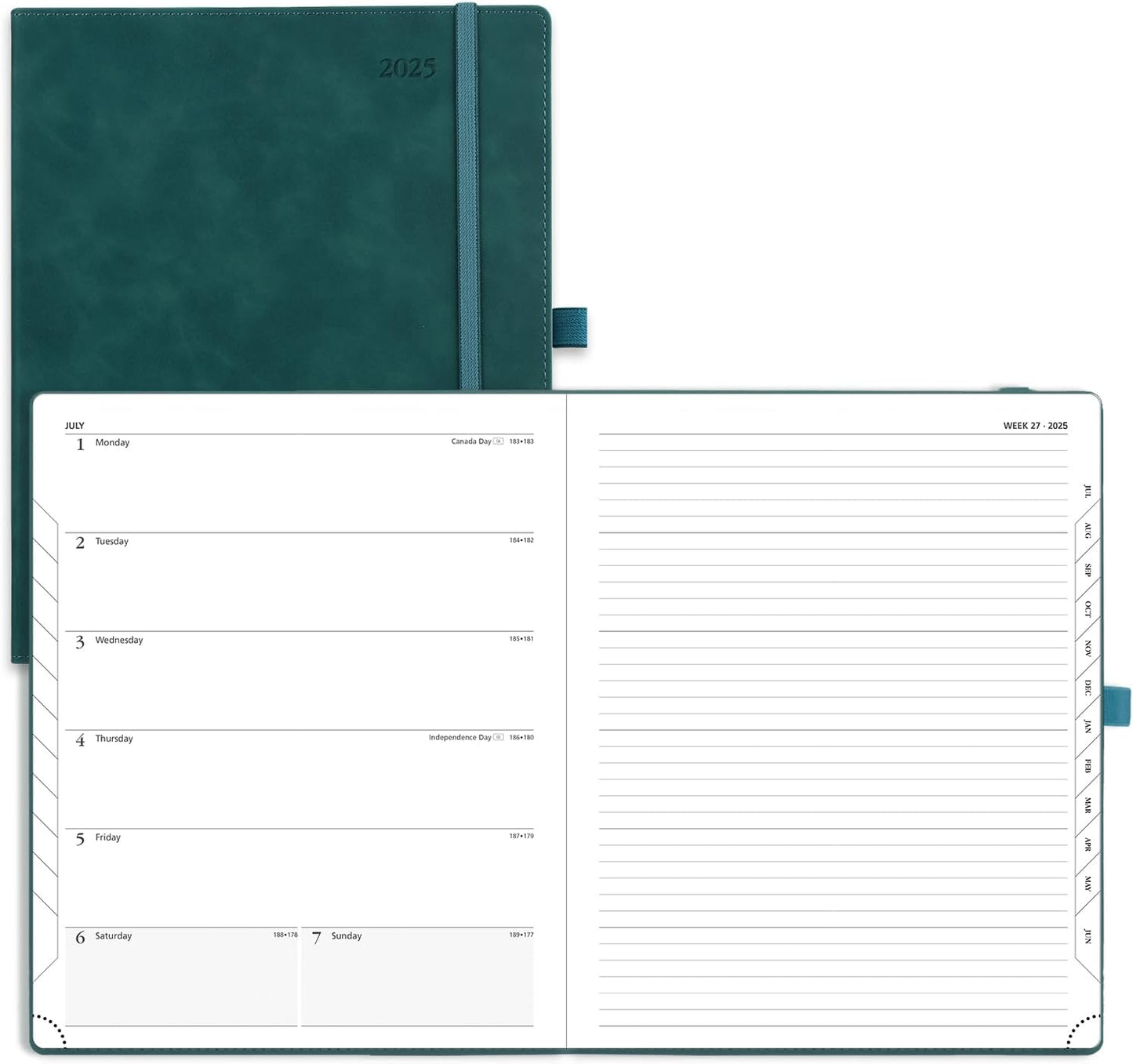 2025 POPRUN Planner - Time Management Power