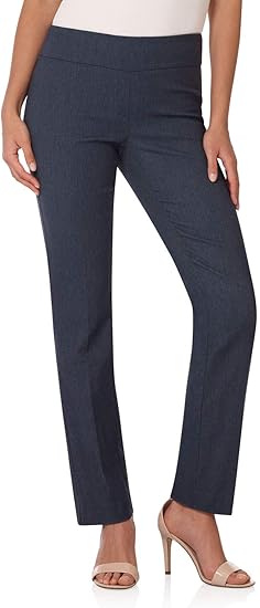 Rekucci Women's Ease Into Comfort Straight Leg Pant Review