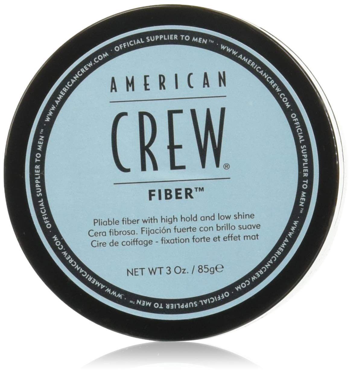American Crew Fiber Pliable Molding Creme for Men, 3 Ounce Jars