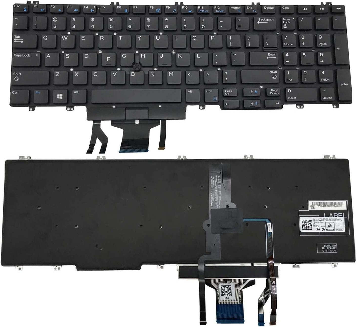 DELL Precision 7530 7730 E7530 M7530 7540 7740 Keyboard Review