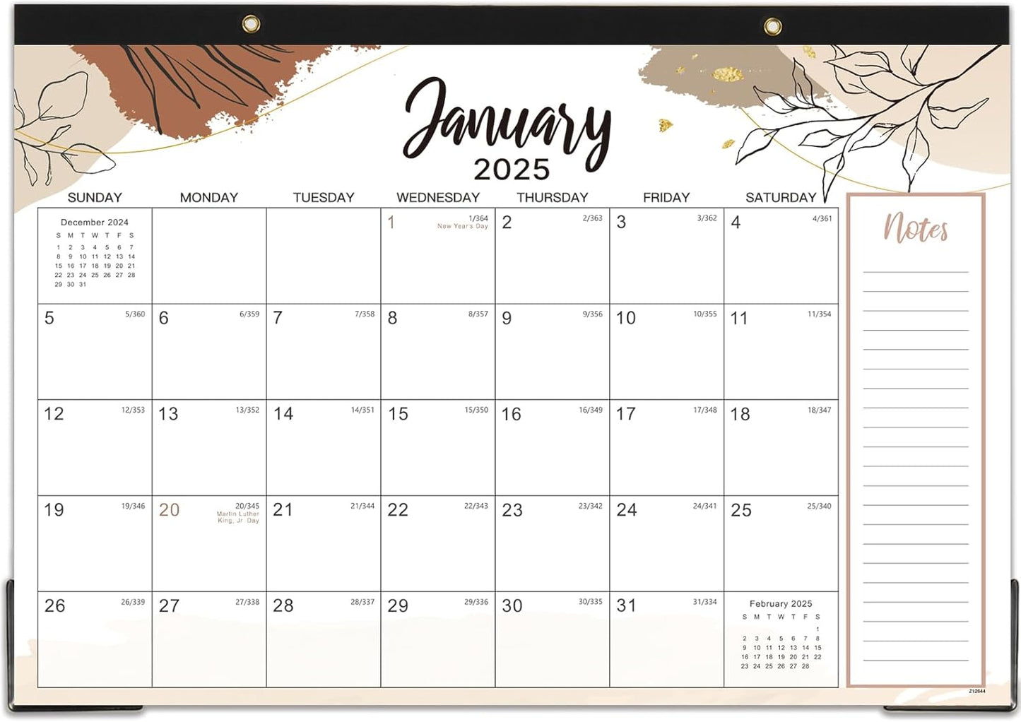 2025 Desk/Wall Calendar - Perfect Planning Companion