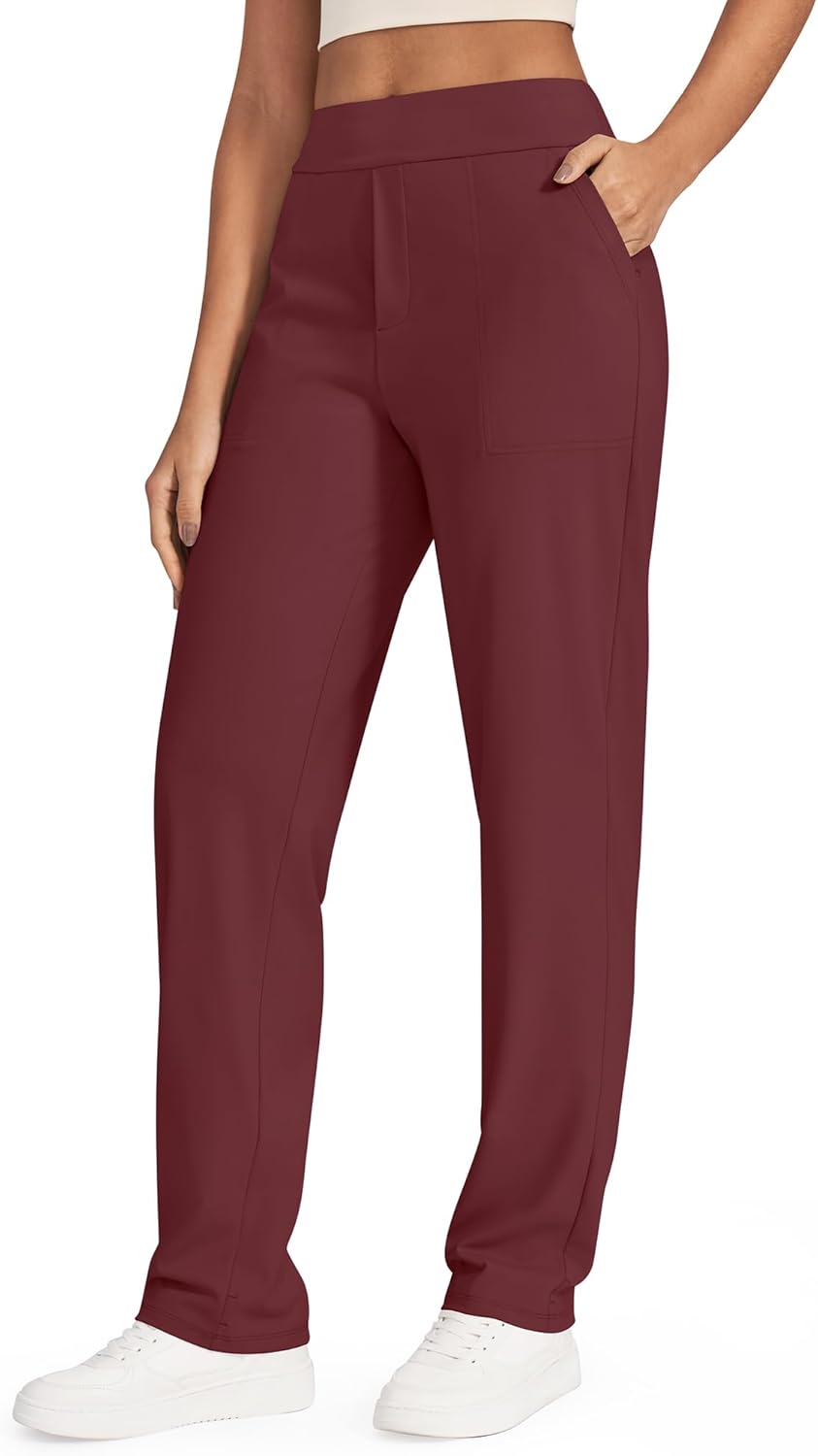 ShiftReady Yoga Pants for Women - High Waist Business Casual Trousers