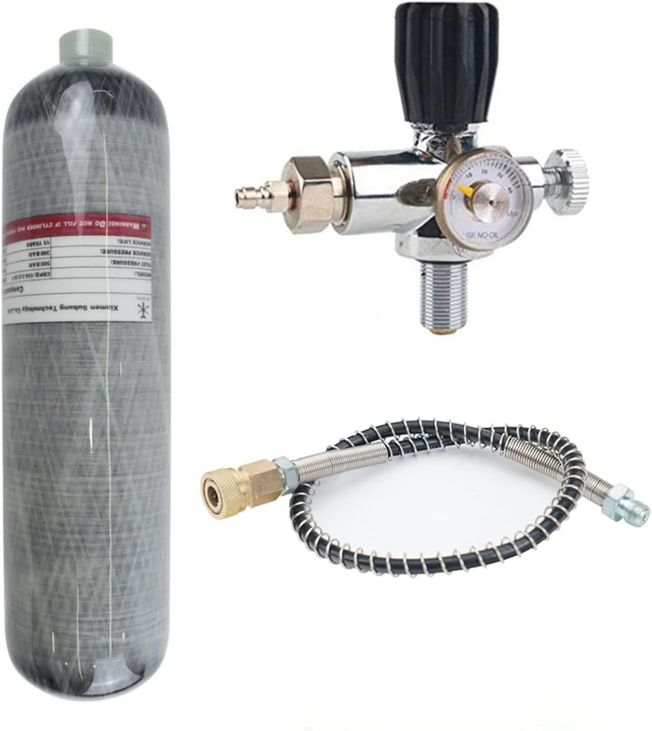 High-Pressure Carbon Fiber Scuba Tank by TUXING