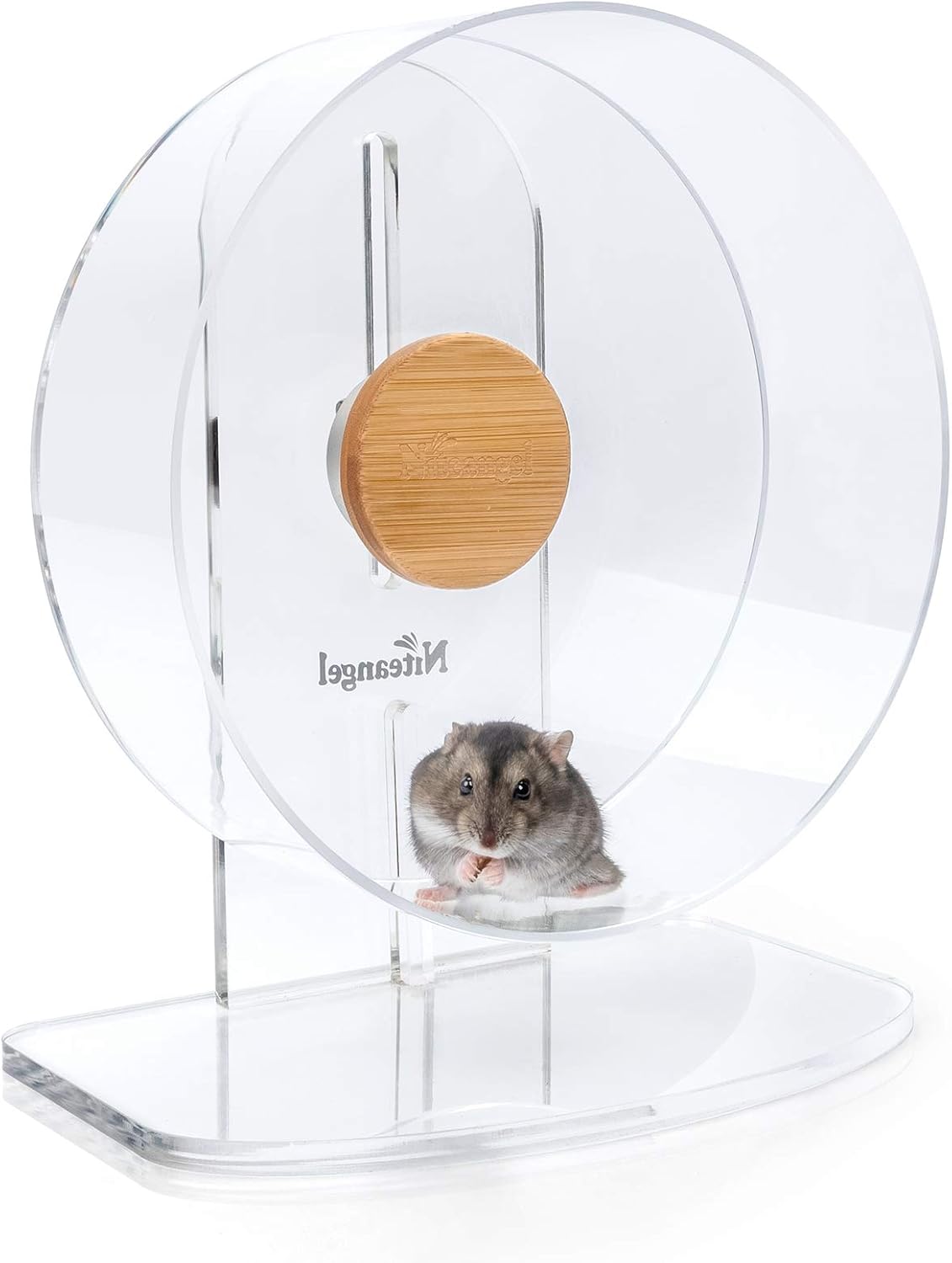 Niteangel Silent Hamster Exercise Wheel for Small Pets Fun