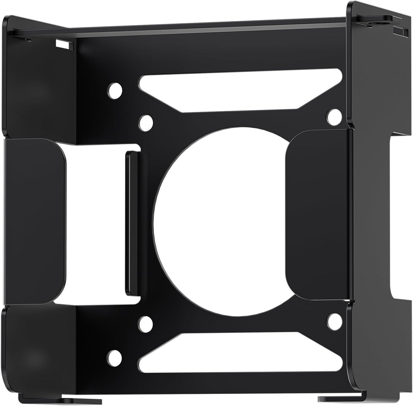 Fasgear Mac mini M4 Mount 2024 - Pure Aluminum Under Desk Bracket
