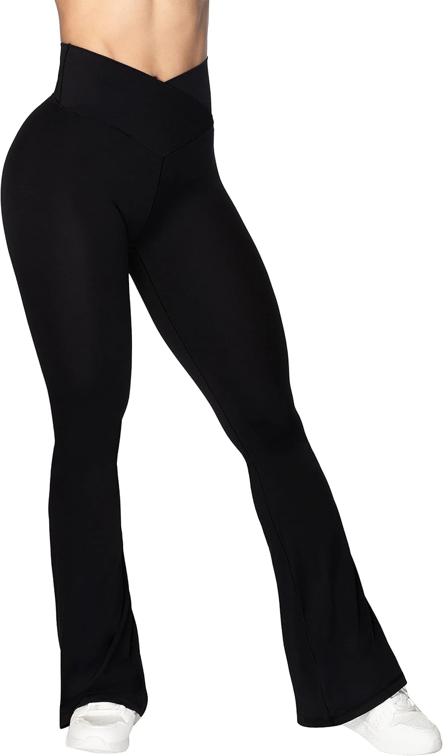 Sunzel Flare Leggings with Tummy Control for Yoga and Gym