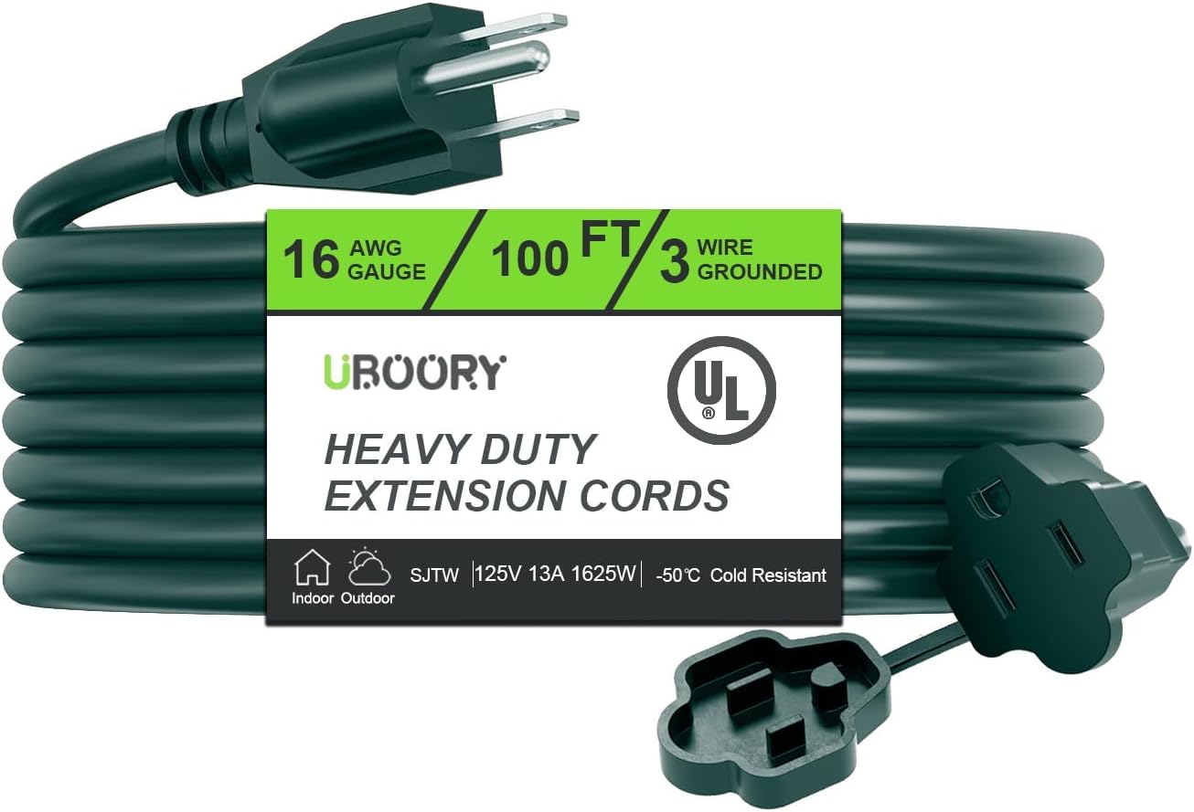 Outdoor Extension Cord Waterproof 100 FT for All Your Needs