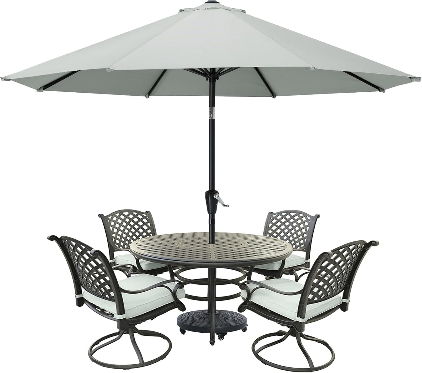 MASTERCANOPY 9FT Patio Umbrella for Outdoor Market Table